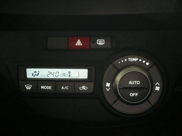 タントカスタム エアコンパネル la600s タント 前期型 LED打ち替え