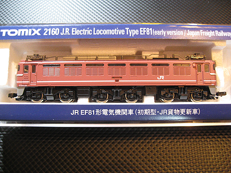 トミックス★ＥＦ８１ 初期形JR貨物更新車 【2160】★新品未使用