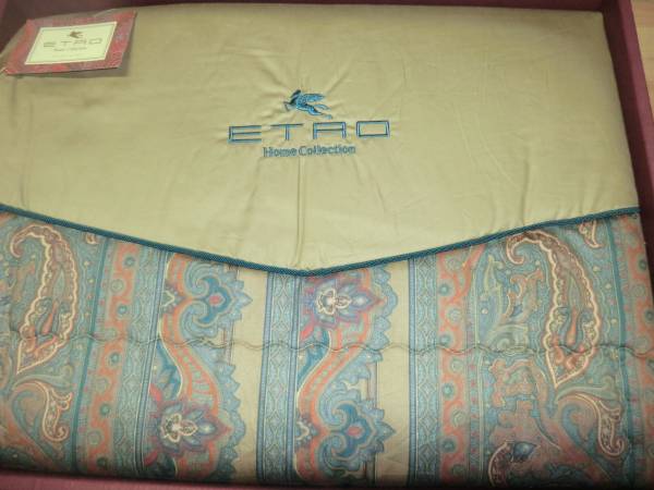 新品未使用】ETRO Home Collection 家具・インテリア タオルケット