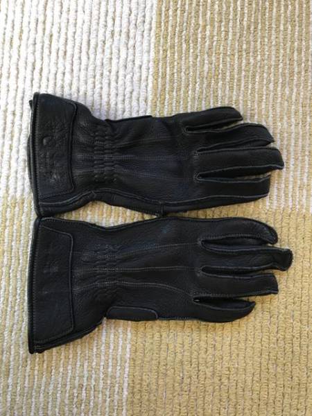 ペアスロープ 鹿屋島ロング M 美品 ニュージーランド産鹿革を使用した