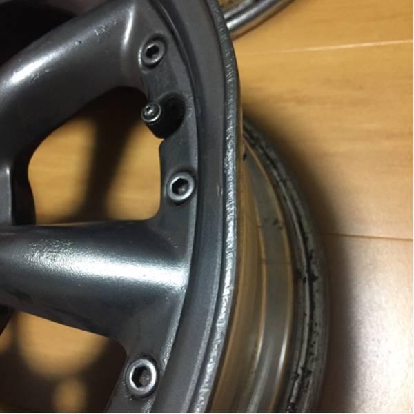 RSワタナベ 4本セット 114.3 6.5J-15 +35 中古ジャンク ワタナベ 8スポーク
