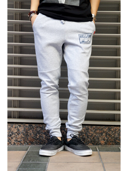 MELLOW スウェットパンツ グレー M テックフリース supreme