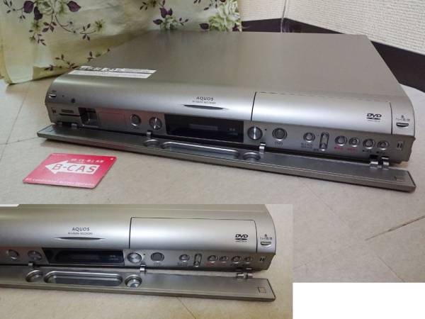 人気定番，限定SALE シャープ HDD/DVD地デジレコーダー DV-AC72 動作品