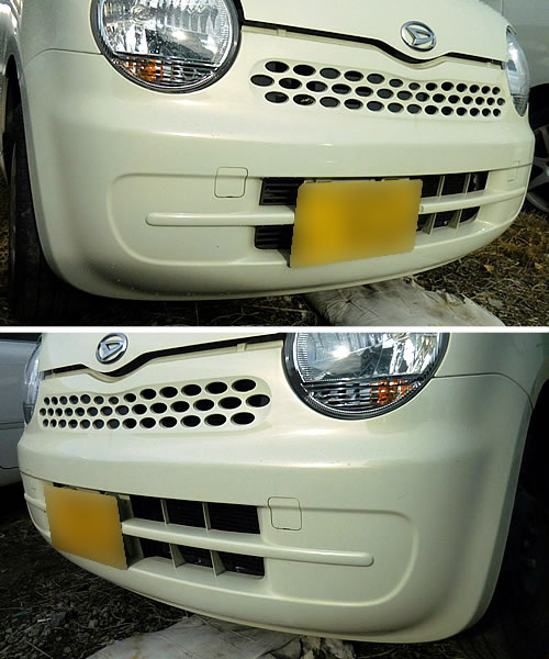 部取]a ダイハツ L550S ムーヴラテ フロントバンパー 自動車