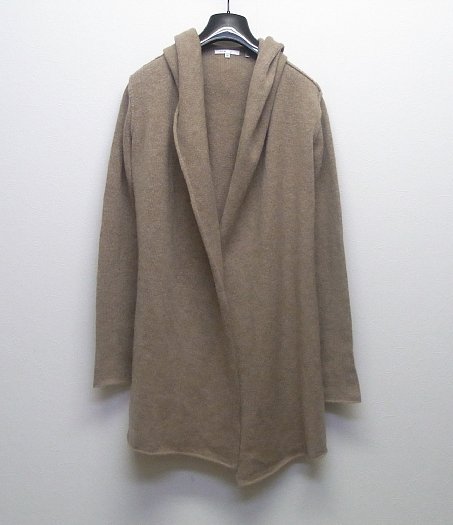ヴィンス VINCE カシミア混 フード ニット カーディガン コート
