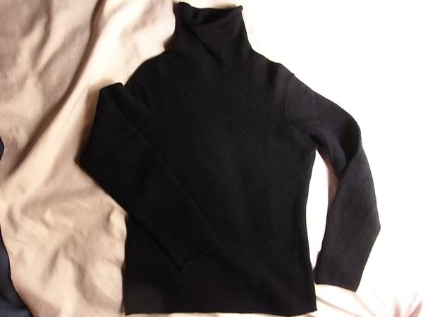 45rpm ウール100% ロールネックセーター サイズ2