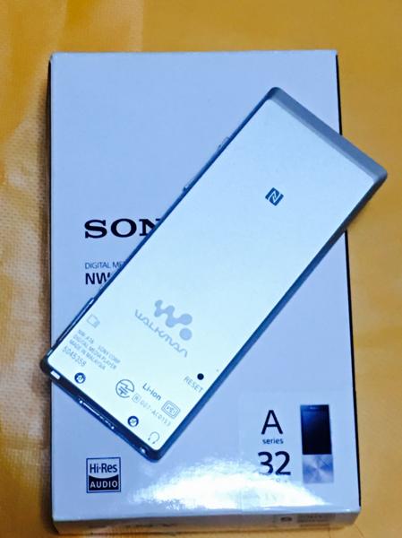 美品☆SONY ウォークマン Aシリーズ 32GB シルバー NW-A16