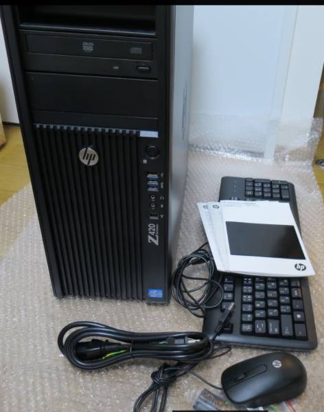 HP Z420 QC/Xeon(E5-1620)-3.6GHZ/32GB/1TB Windows 7 Pro★良品