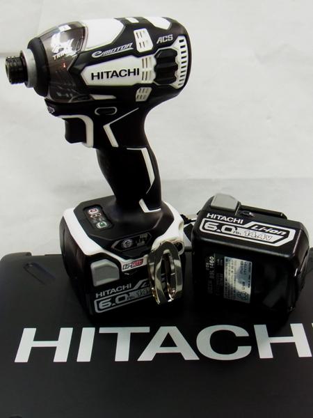 ▼日立★インパクト　WH14DDL2　(2LYPK)　白　6.0Ah★未使用　