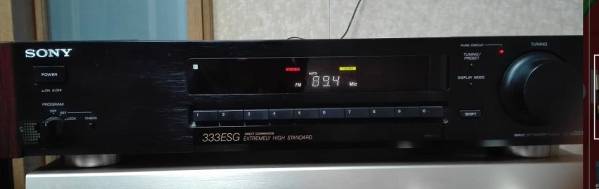 SONY ST-S333ESG FM⁄AMチューナー ソニー FM⁄AM 公式通販 ST-S333ESX 動作
