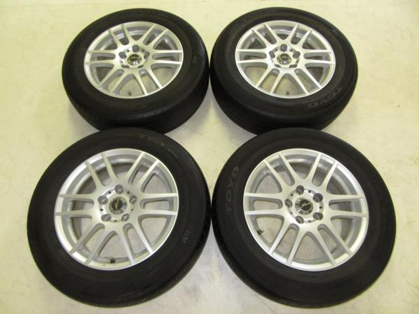 A-TECHシュナイダー 6.5J-16 pcd114.3/5H タイヤ付き4本セット