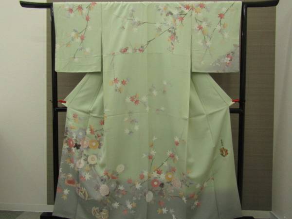to-1735　作家物友禅花模様　訪問着　新品