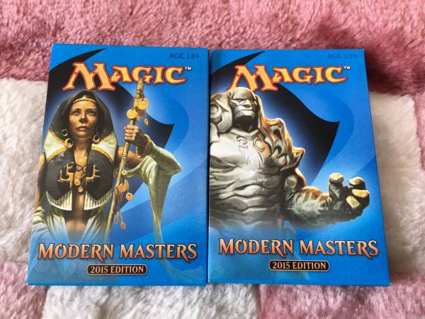 【新品・未開封】モダンマスターズ2015年度版ブースターボックス英語版 MTG モダンマスターズ 2015 ブースターパック 英語版 2個(ボックス