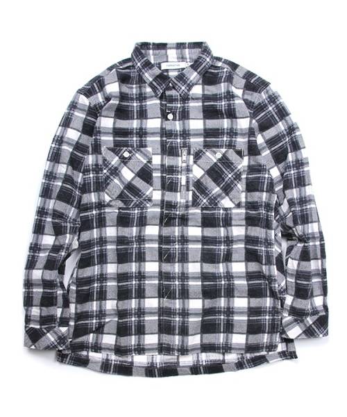 nonnative ADVENTURER SHIRT COTTON FLANNEL PRINT CHECK VW