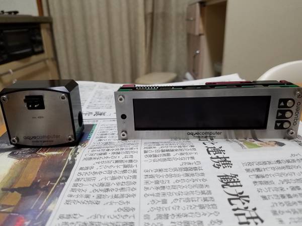 水冷] aquacomputer aquaero 6 PRO+流量計とその他付属品
