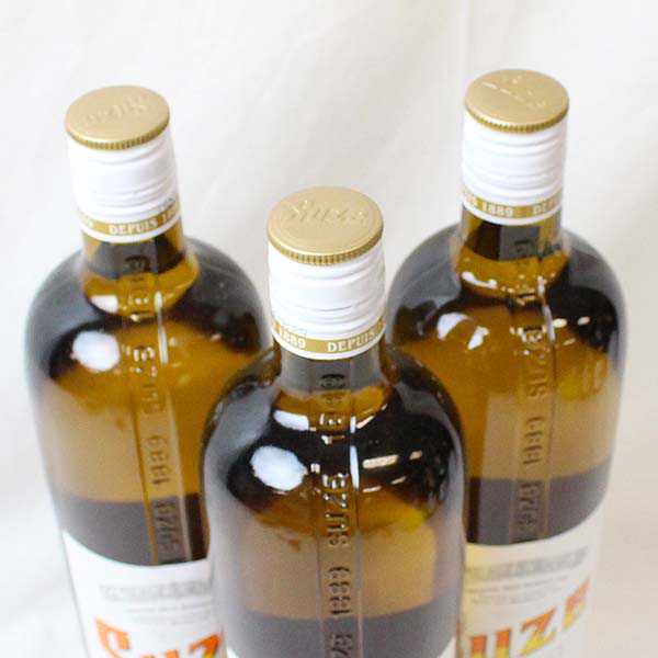 ☆古酒 3本/Suze（スーズ）ハーブリキュール 1000ml T6L2601-03 スーズ