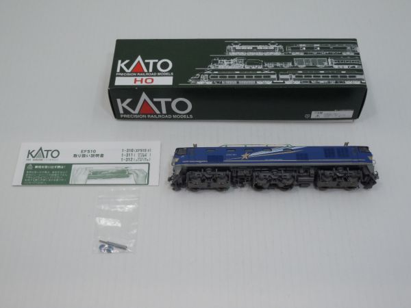 074K09240]KATO HOゲージ 1-311 EF510-500 北斗星色 ジャンク EF510 0