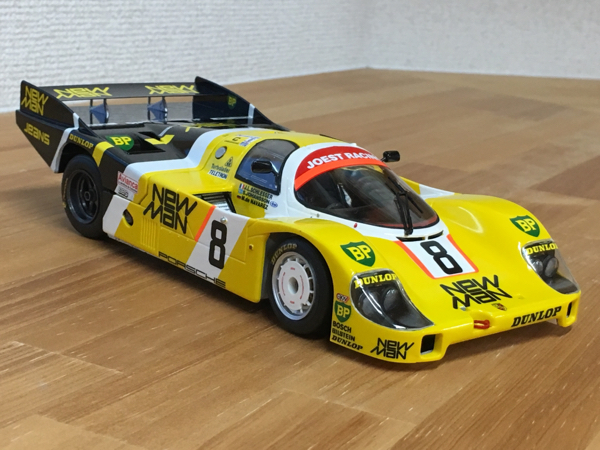 1/24 ニューマン ポルシェ 956 8号車 完成品