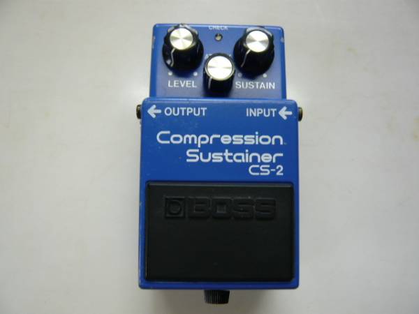 BOSS CS-2 コンプレッサー PSA対応 白LED 日本製