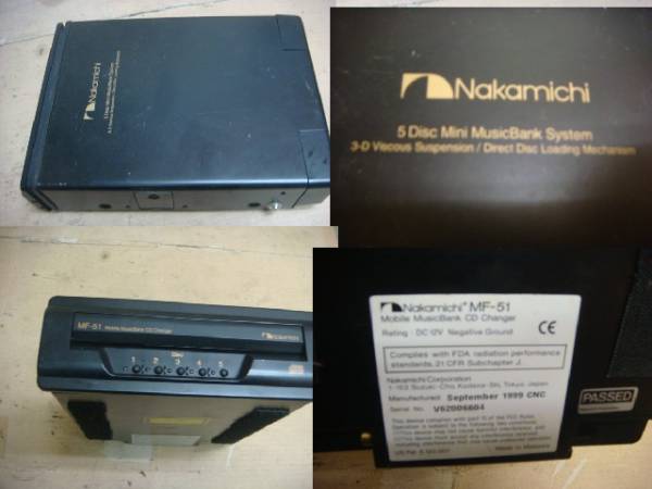 ☆Nakamichi ナカミチ MF-51 CDチェンジャー☆ MF-51 Nakamichi