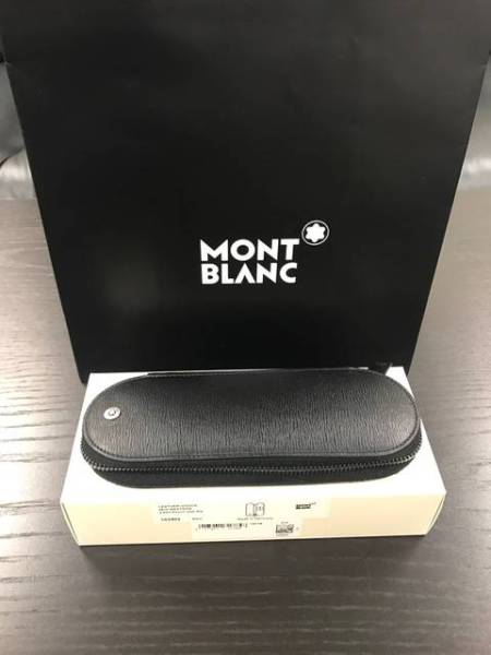 MONT BLANC モンブランペンケース 希少 廃番 2本用 中古美品 MONTBLANC