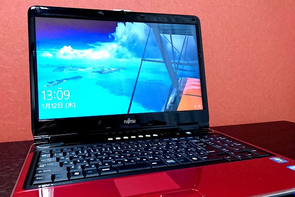 win10 富士通 NF/G70　Core i5 4GB 500GB　Office HDMI Blu-ray