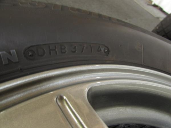 □23 バリ山 BS 195/65R15*PCD100 プリウス ウィッシュ 即決☆