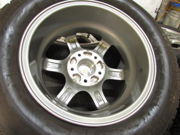 □23 バリ山 BS 195/65R15*PCD100 プリウス ウィッシュ 即決☆