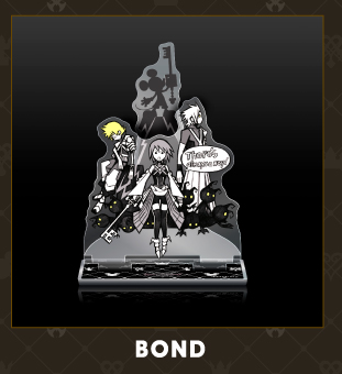 PS4 キングダムハーツ HD 2.8 特典 ミニアクリルスタンド BOND