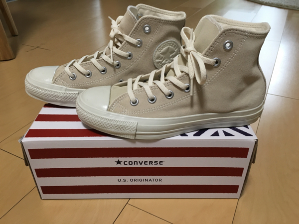 新品未使用 コンバース×ungrid ALL STARスエードスニーカー