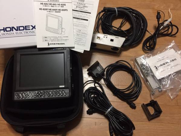 ホンデックスHE840.HE830siのセットワンシーズン使用中古
