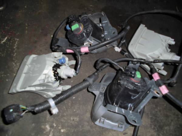 プリウス30系フォグランプ&ウインカー&ブラケット&配線左右set LED