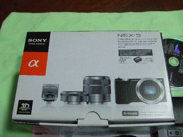 中古品◇SONY◇α NEX-5D ダブルレンズキット◇