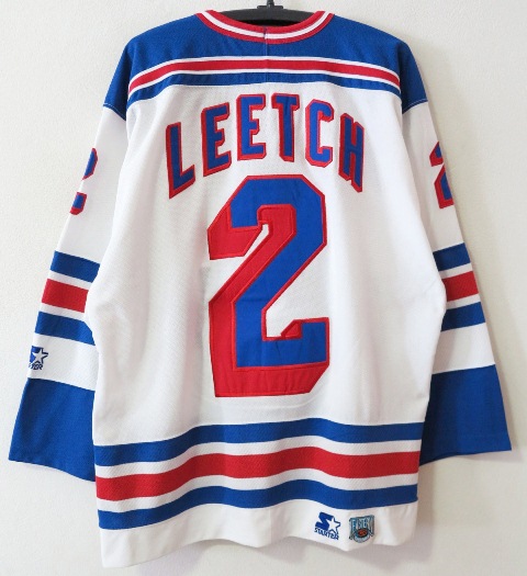 NHL　ニューヨーク・レンジャーズ　セミプロジャージ＃2LEETCH