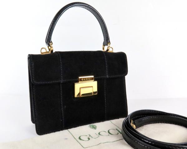 GUCCI - 正規品 グッチ ハンドバッグ ショルダー 2way バンブー 黒 