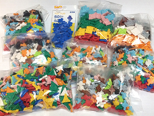 ベビー・キッズおもちゃ LaQ ラキュー まとめ売り 2.5kg