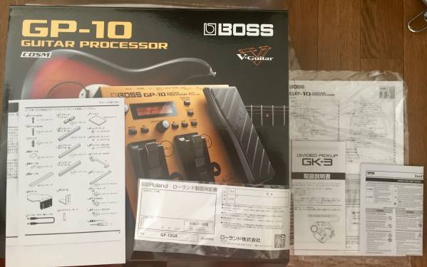 【中古】BOSS GP-10GK ギターシンセ・モデリング 　ギター・プロセッサー【GKピックアップ同梱】