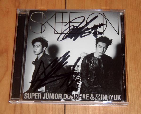 ドンヘ，ウニョク(SJ-D&E)◇日本シングル「SKELETON」ファンクラブ限定 