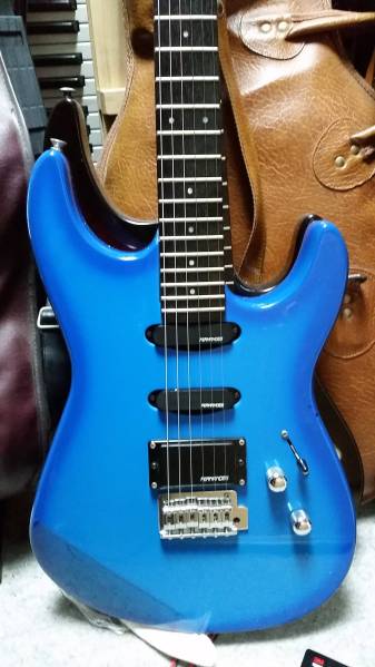 FERNANDES フェルナンデス エレキギター Yahoo!オークション Blue