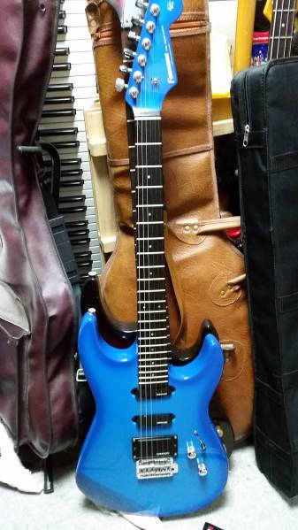 FERNANDES フェルナンデス エレキギター Yahoo!オークション Blue