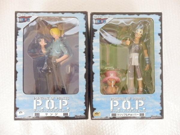 開封 POP/P.O.P. サンジ，ウソップ&チョッパー/ONE PIECE[梱0.3]