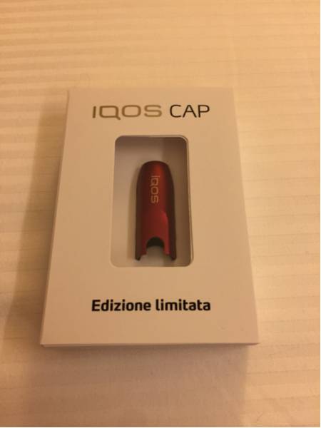 IQOS CAP アイコスキャップ ルビーレッド ヨーロッパ限定rubyred IQOS CAP アイコスキャップ ルビーレッド ヨーロッパ限定rubyred