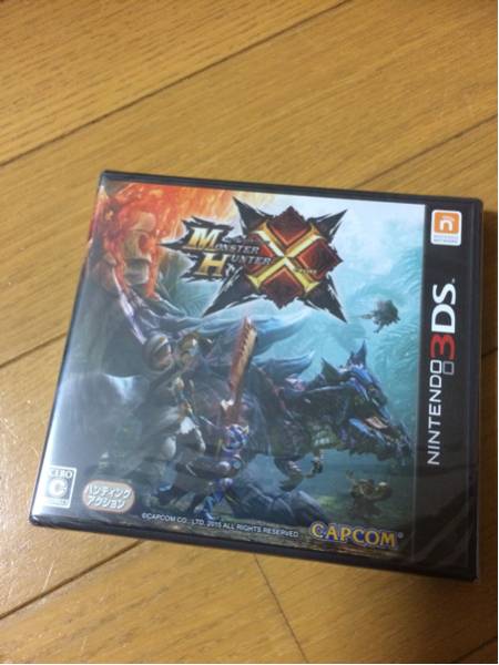 【新品未開封】モンスターハンタークロス 3DS_1