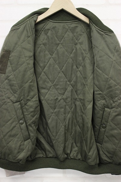 1J2901/未使用品 フルカウント 2874 サテンスカジャン 龍×虎