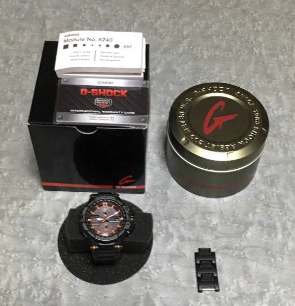 極美品 Casio カシオ SKY COCKPIT スカイ コックピット GRAVITYMASTER GW-A1000FC-1A4 ソーラー 電波 時計