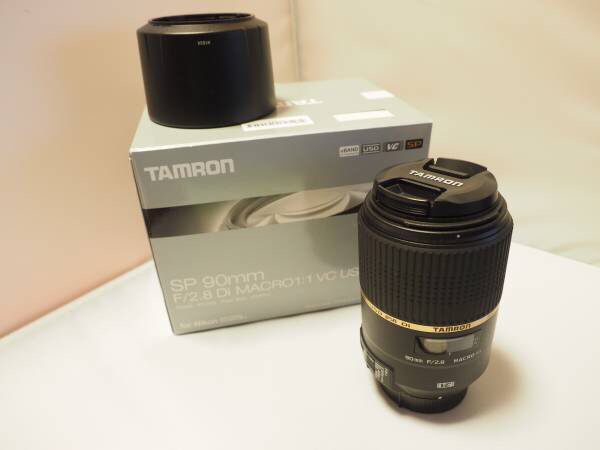 美品 TAMRON SP 90mm F2.8 Di MACRO1：1 VC USD F004N ニコン用