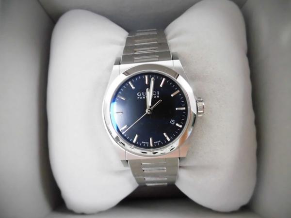 ★グッチ GUCCI 腕時計 パンテオン デイト YA115423 メンズ★ジャンク品