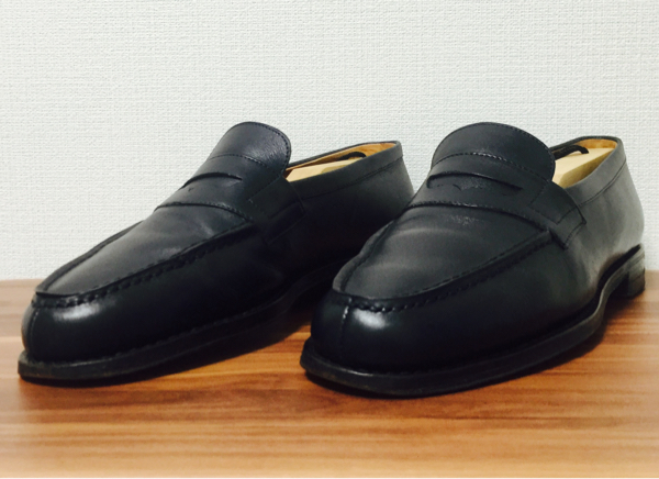 1円スタート JALAN SRIWIJAYA ジャランスリワヤ ローファー 6 紺