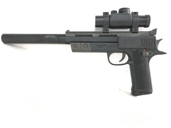 【中古】WALTHER/Top Point/DIGICON/STRAIGIHT CUSTOM/MOD.D-7/ガスガン/0125y17