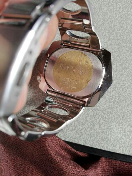 Paul Smith ポールスミス鉄仮面　腕時計ネイビーブラック6117-HO6778 Y 601311GN-O-S ST STEEL 